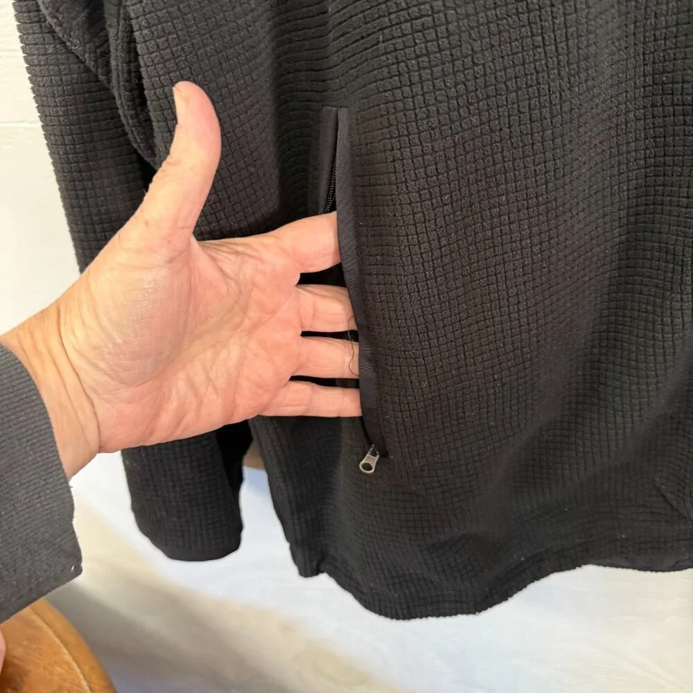 Jack Daniel's Official Licensed Full Zipper‎ Fleece Black Size 2XL